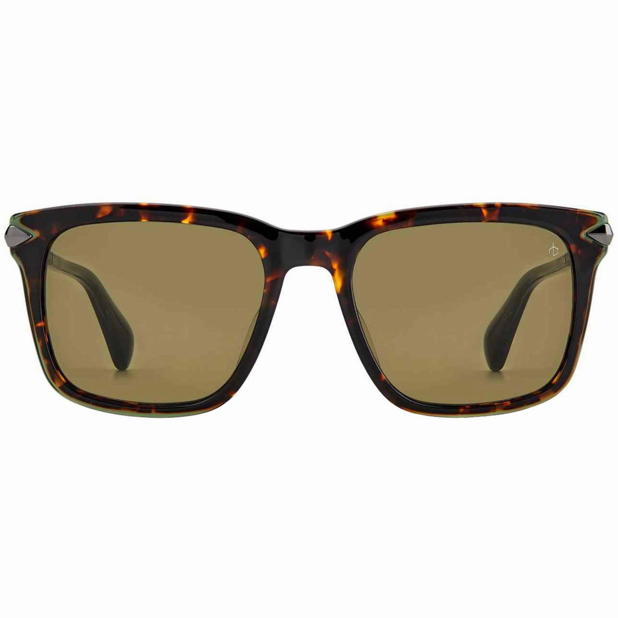 Rag and Bone Men's Sunglasses - Havana Khaki Frame Green Lens | RNB5044/S 04N3
