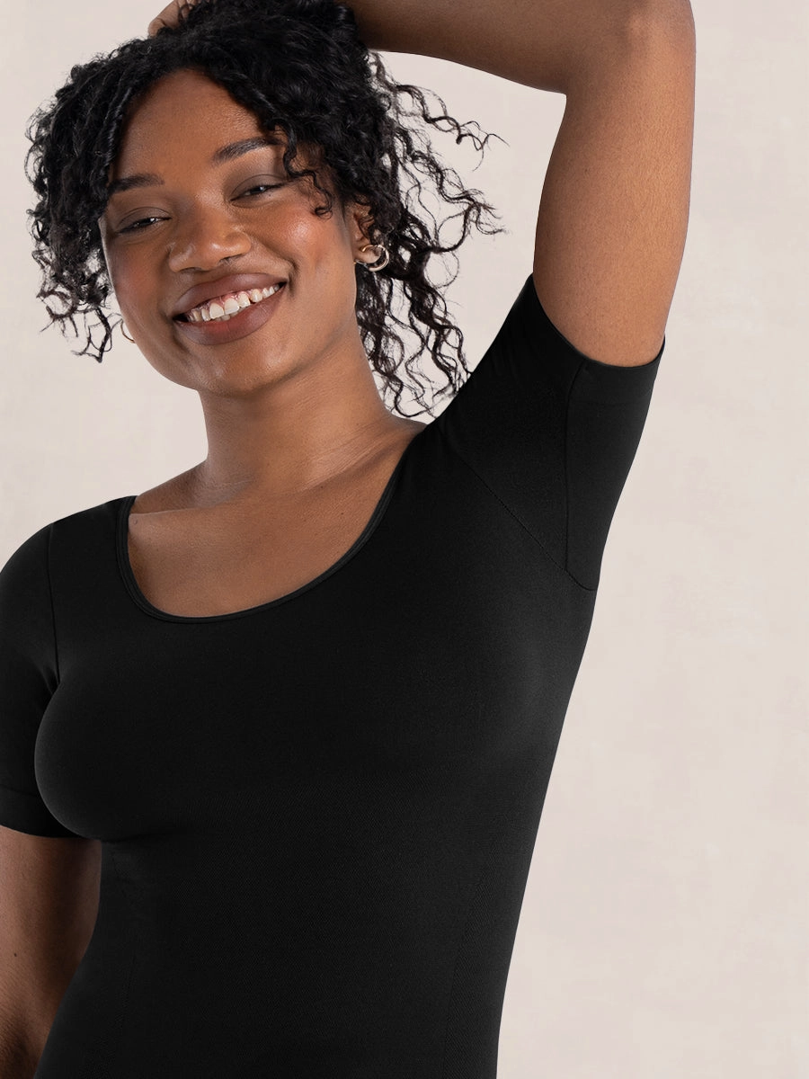 Shapermint Essentials All Day Every Day Short Sleeve Shaping T-Shirt