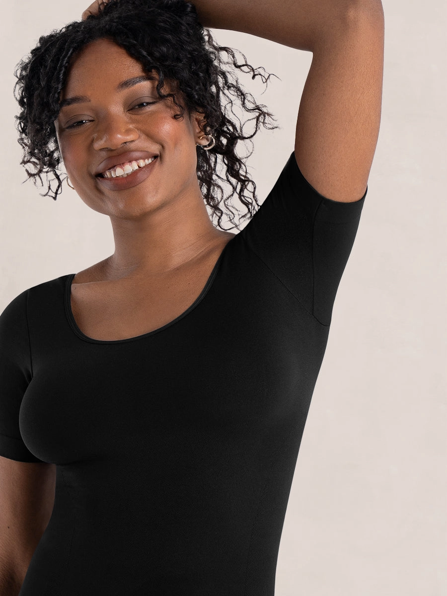 Shapermint Essentials All Day Every Day Short Sleeve Shaping T-Shirt