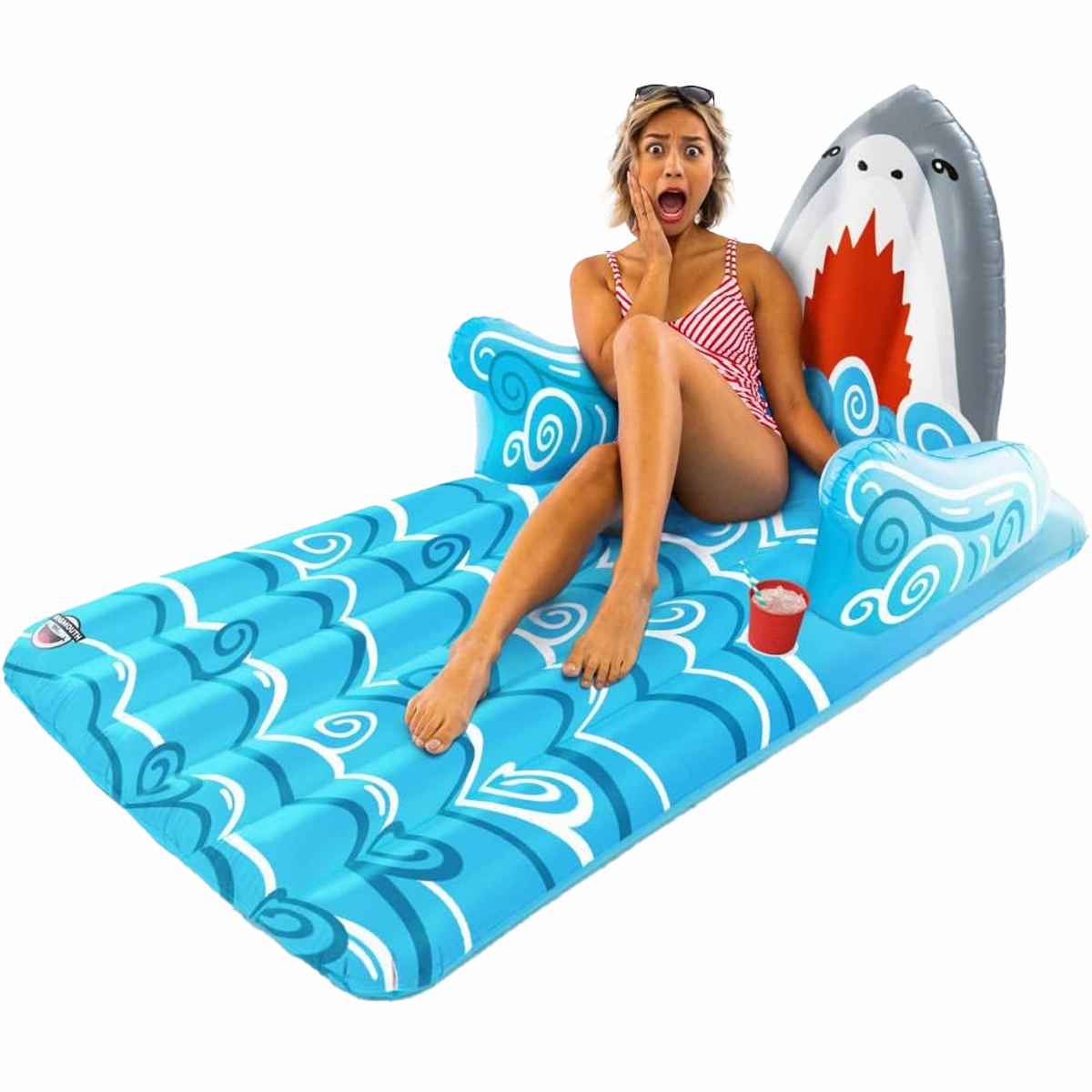 Shark Pool Lounger Float