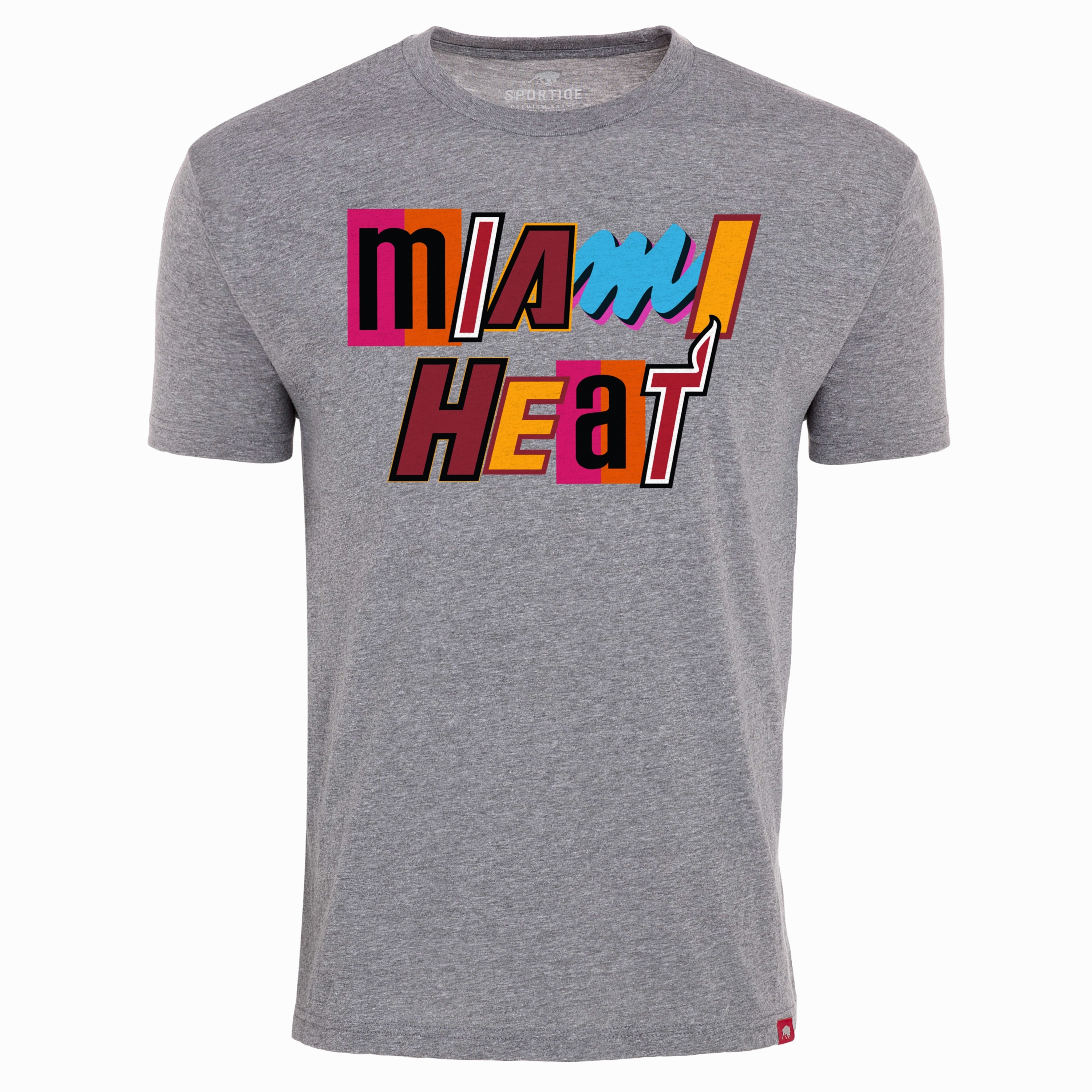 Sportiqe Miami HEAT Mashup Comfy Tee