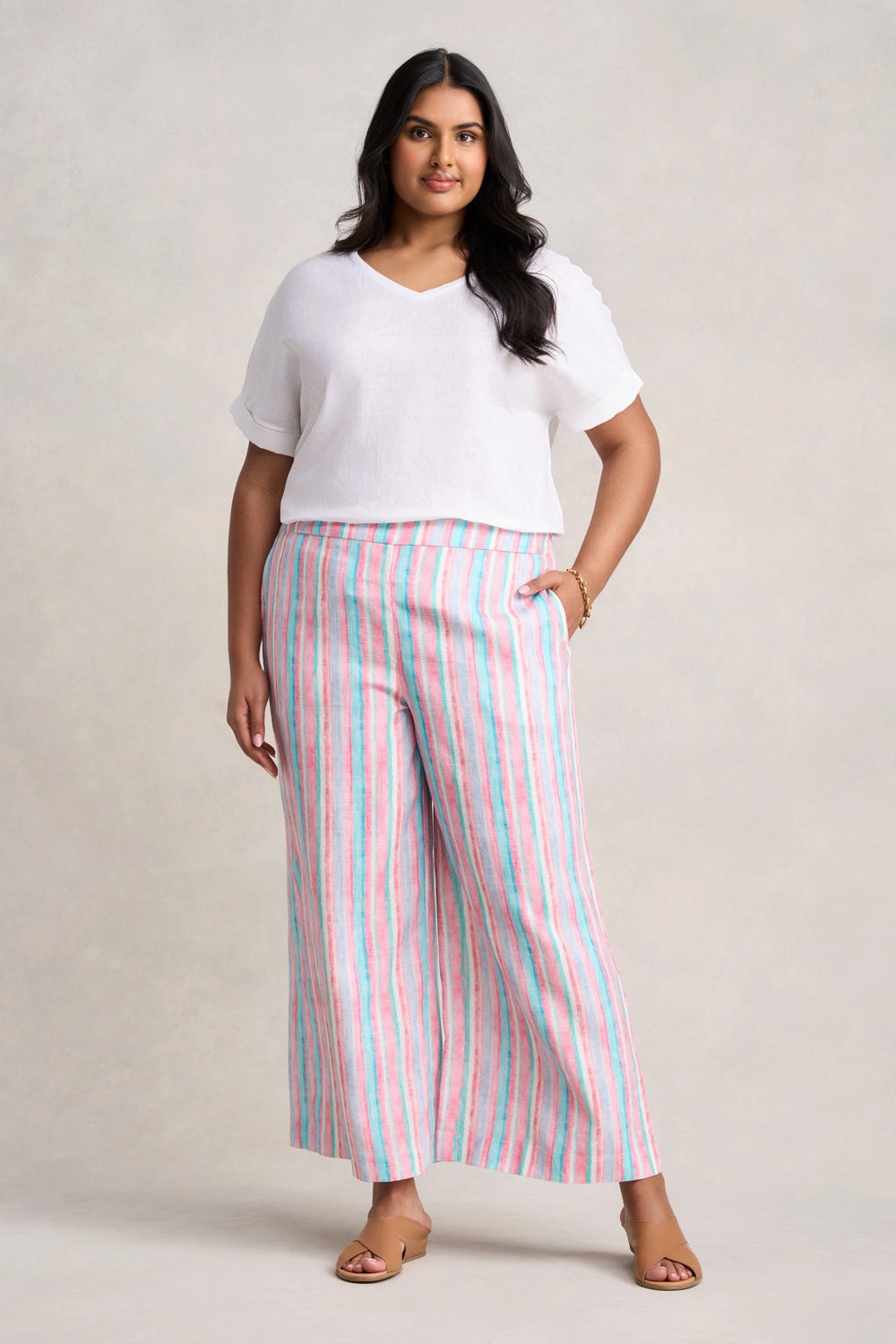 Stripe Resort Pant - Summer Stripe