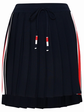 Thom Browne RWB Pleated High Waist Mini Skirt