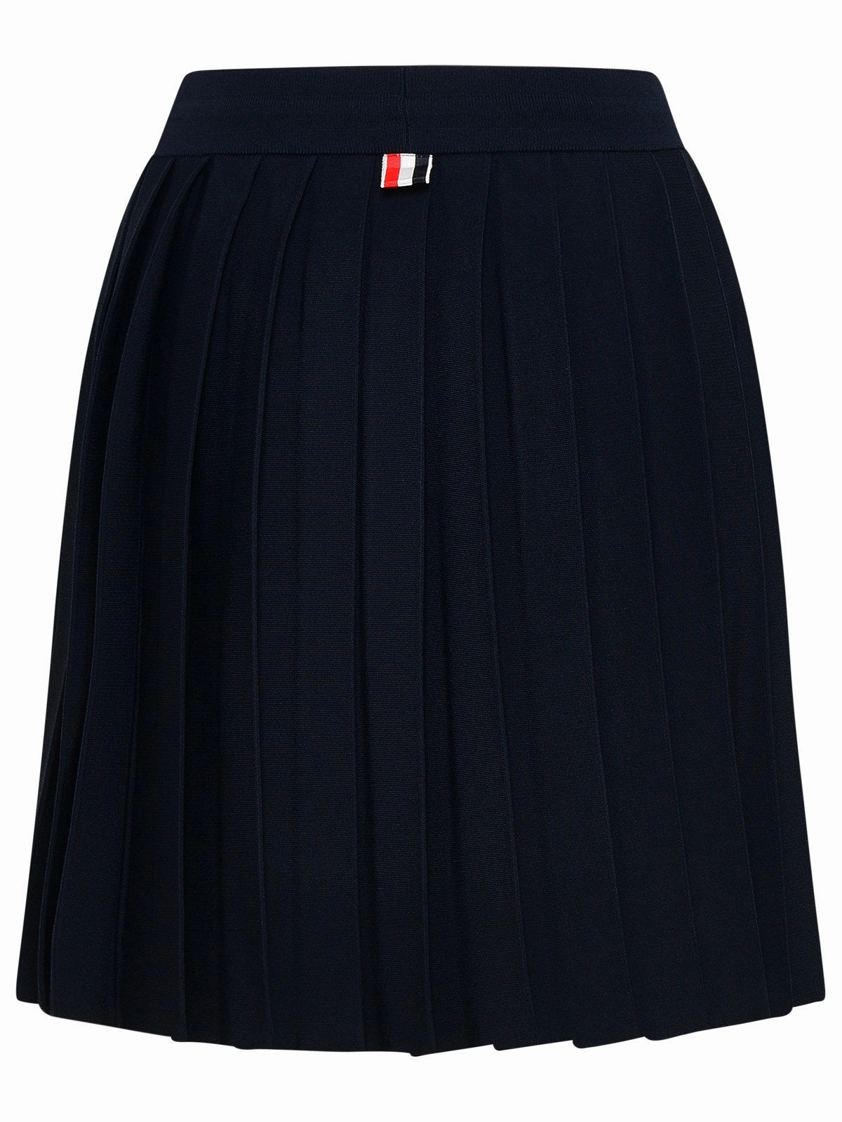Thom Browne RWB Pleated High Waist Mini Skirt