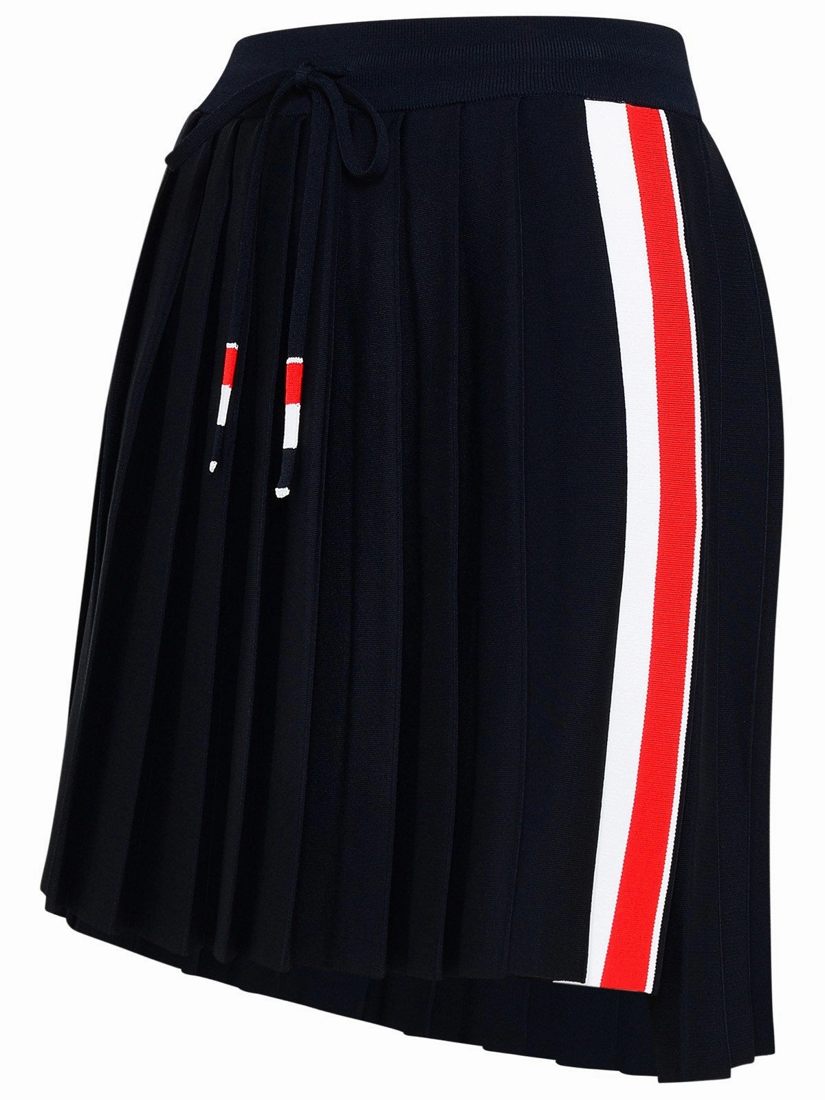 Thom Browne RWB Pleated High Waist Mini Skirt