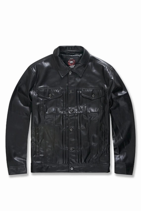 Thriller Trucker Jacket (Black)