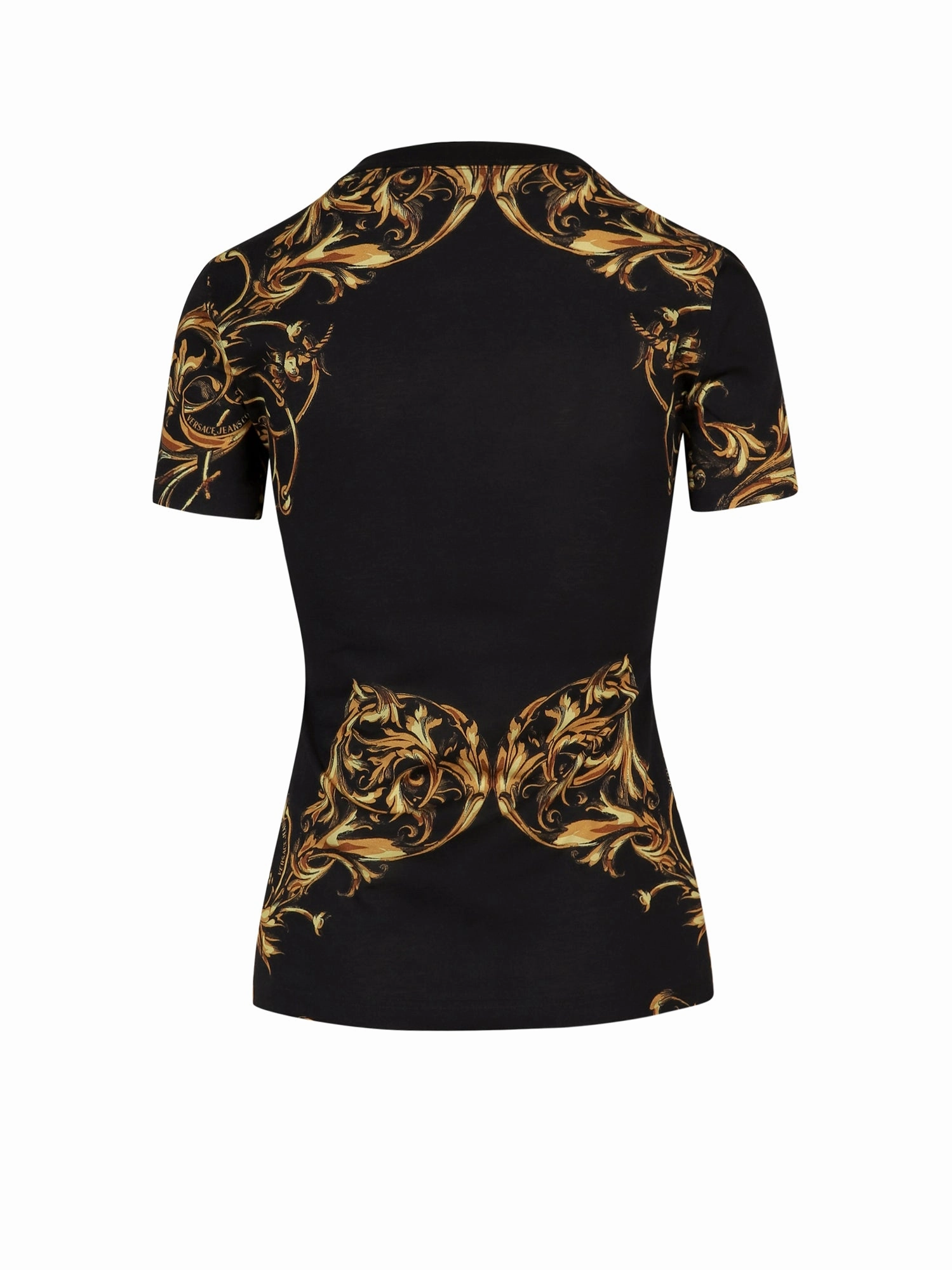 Versace Jeans Couture Baroque Printed Crewneck T-Shirt