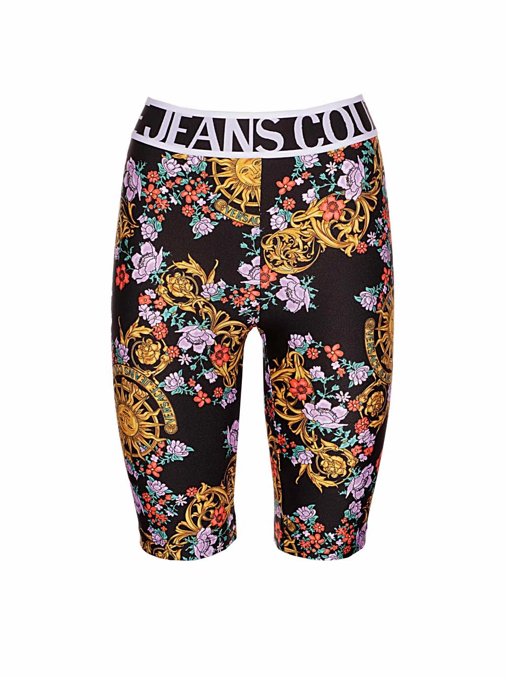 Versace Jeans Couture	Logo Band Printed Shorts