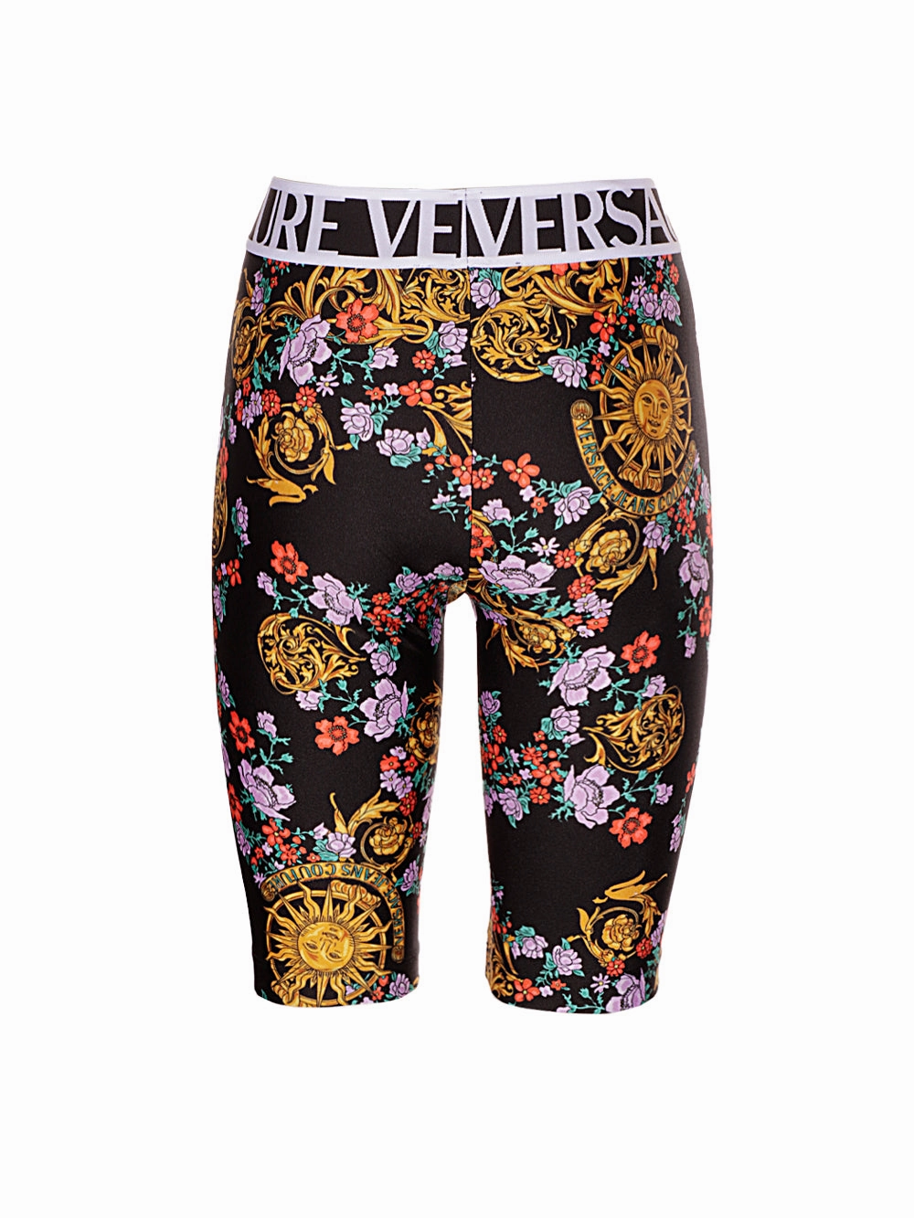 Versace Jeans Couture	Logo Band Printed Shorts