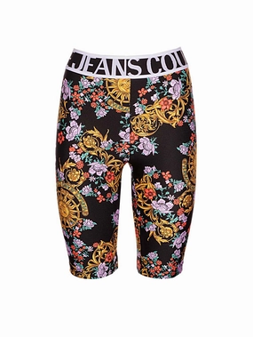 Versace Jeans Couture	Logo Band Printed Shorts
