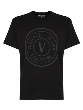 Versace Jeans Couture Logo Printed Crewneck T-Shirt