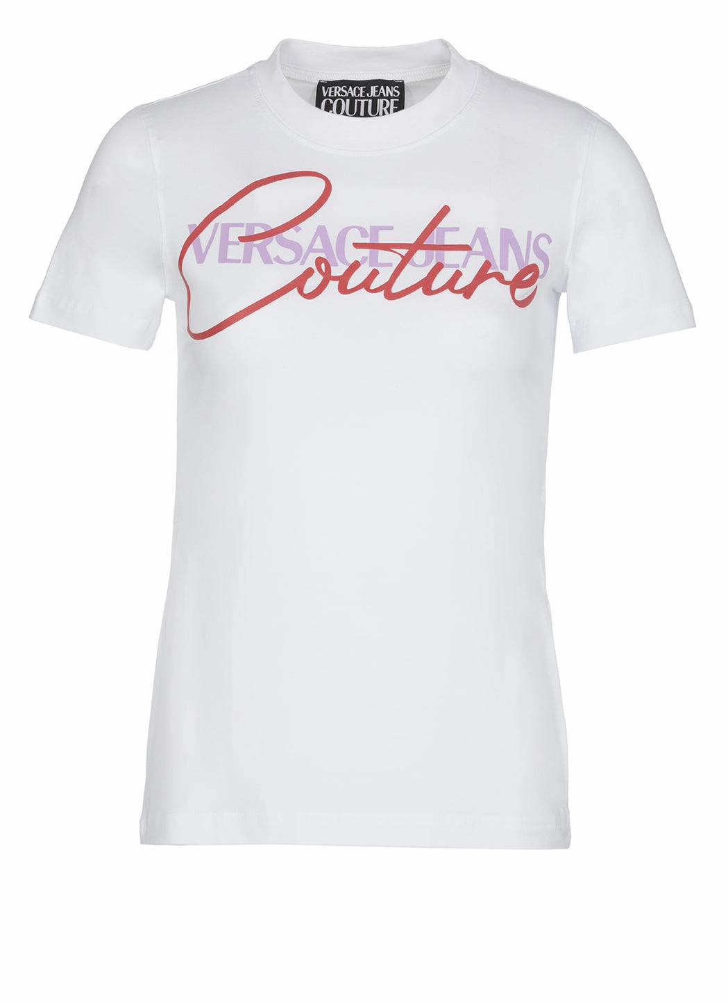 Versace Jeans Couture Logo Printed Crewneck T-Shirt