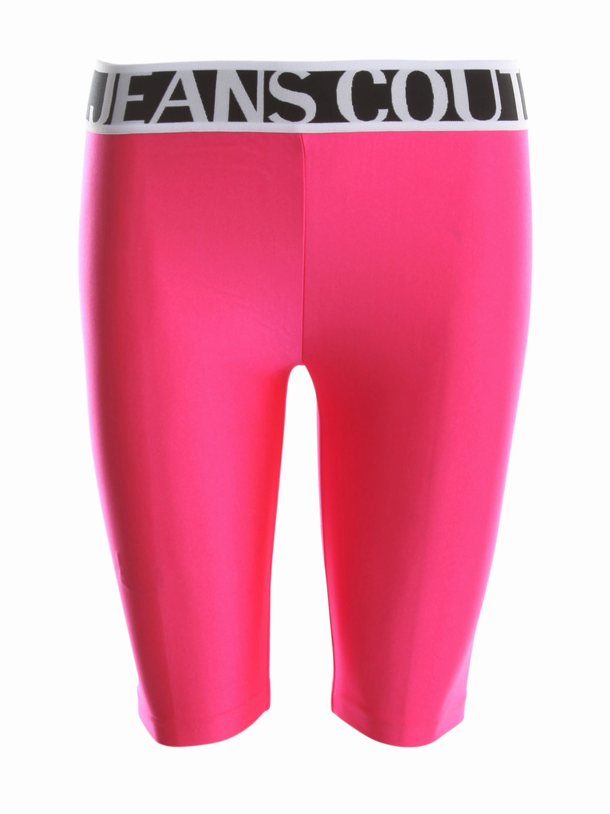 Versace Jeans Couture Logo-Waistband Knee-Length Cycling Shorts