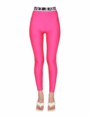 Versace Jeans Couture Logo Waistband Leggings