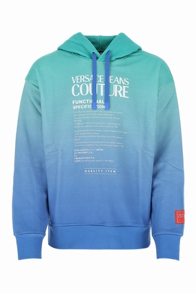 Versace Jeans Couture Tie-Dye Drawstring Hoodie
