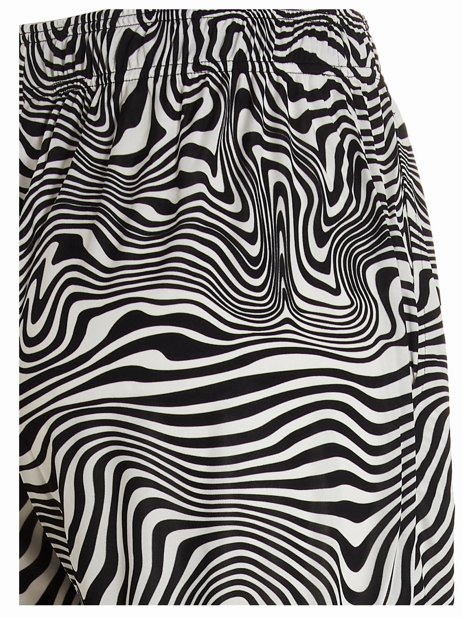 Vetements Zebra Printed Wide-Leg Pants