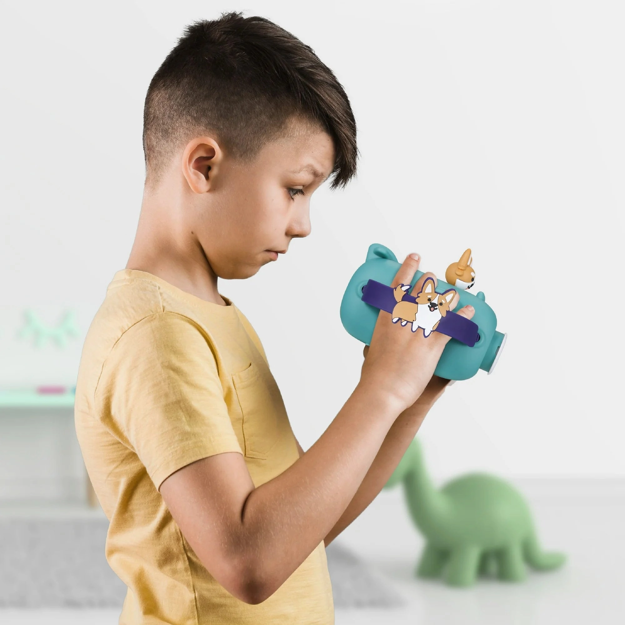 Vivitar 98379A-CRGI Kidztech Kids Teal Corgi Digital Video Camera 16MP