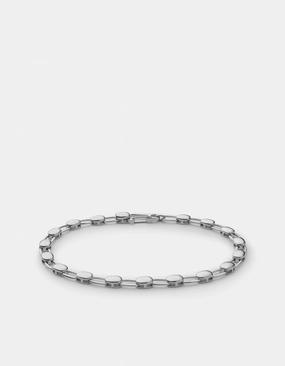 Ward Chain Bracelet, Sterling Silver