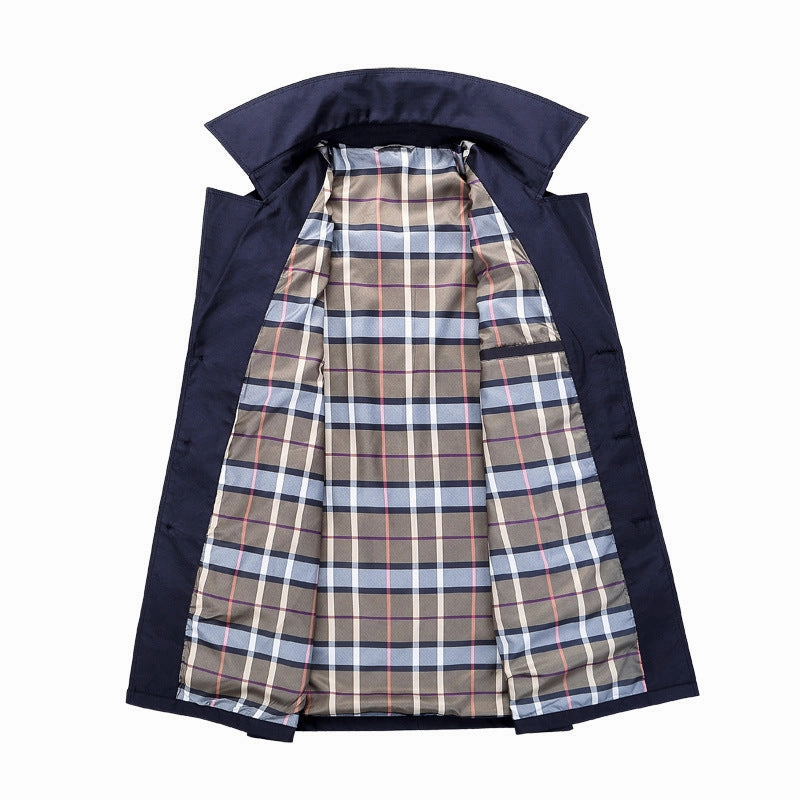 West Louis™ Designer Business Trench Coat