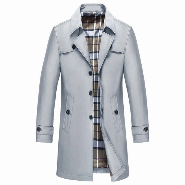 West Louis™ Designer Business Trench Coat