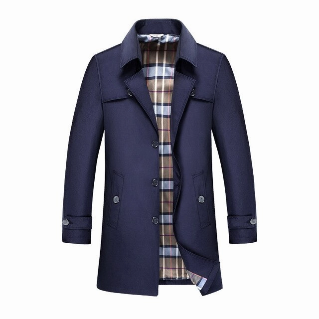 West Louis™ Designer Business Trench Coat