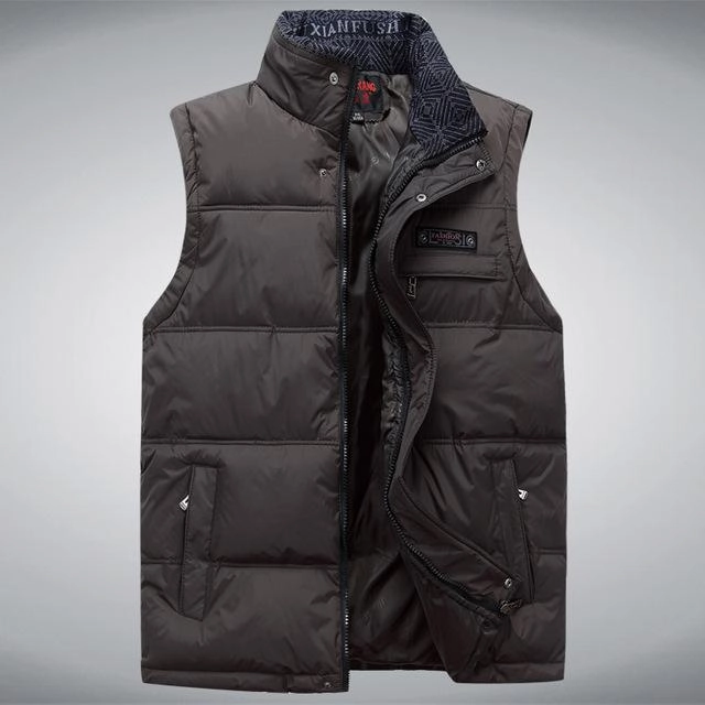 West Louis™ Homme Winter Cotton-Padded Vest