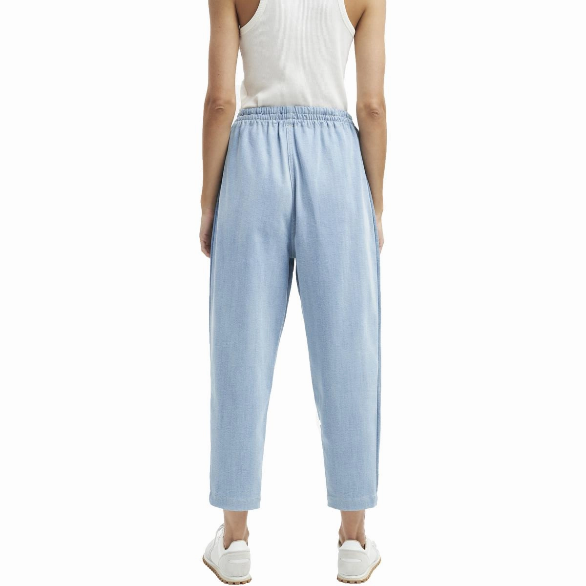 Womens Lyocell Ankle Jeans