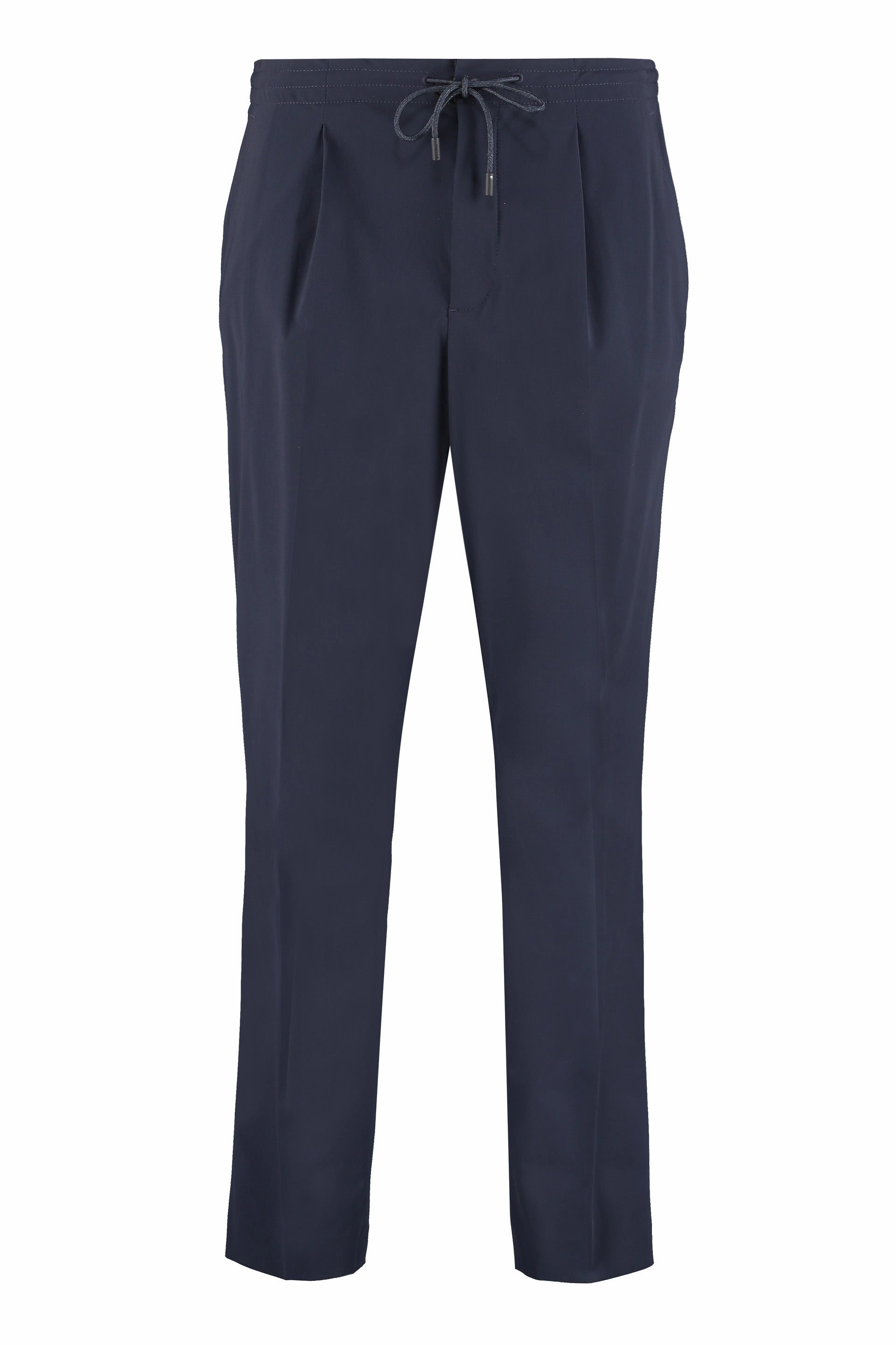 Z Zegna Drawstring Straight Leg Trousers