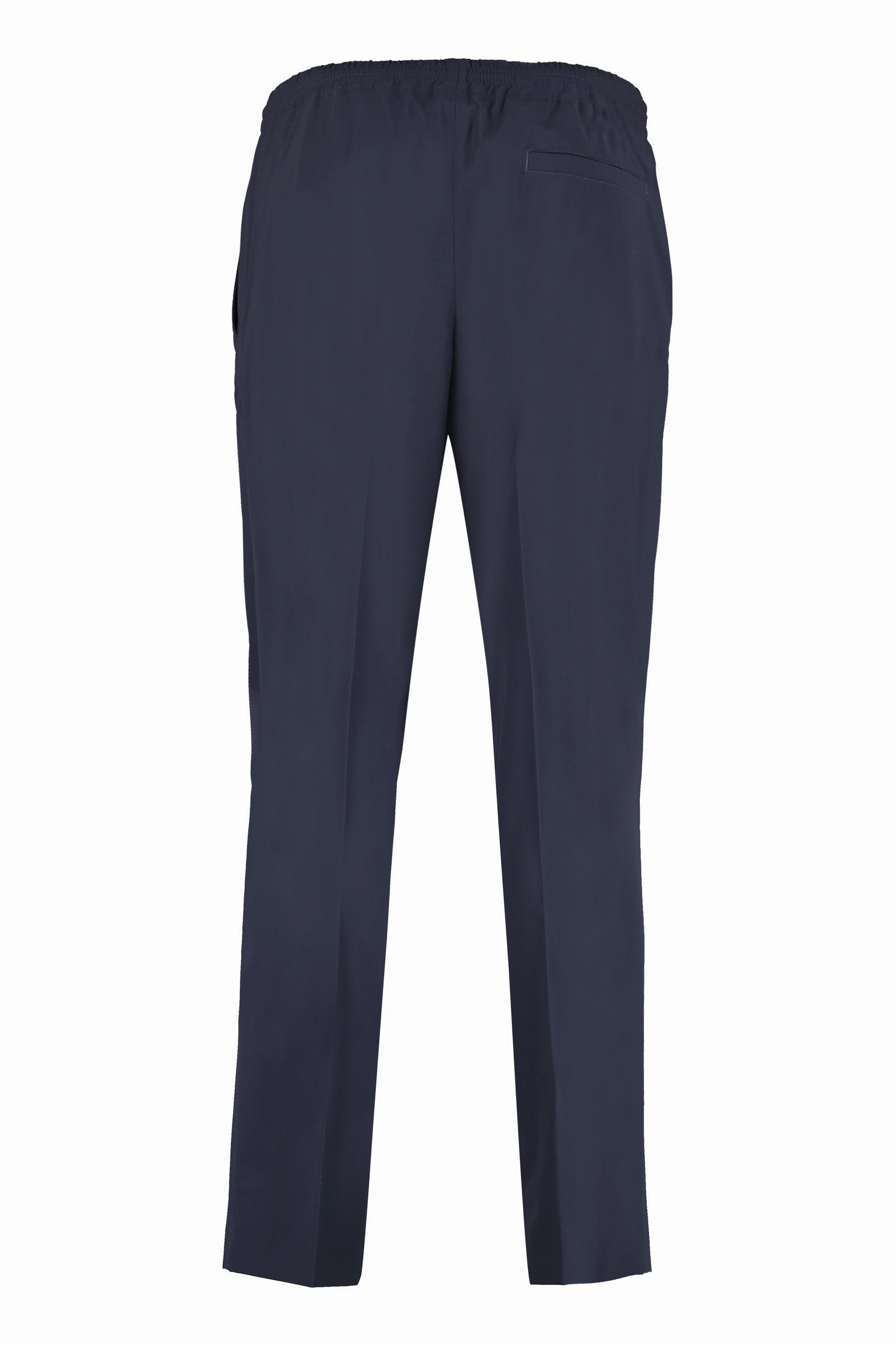 Z Zegna Drawstring Straight Leg Trousers